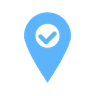 visit map logo icon